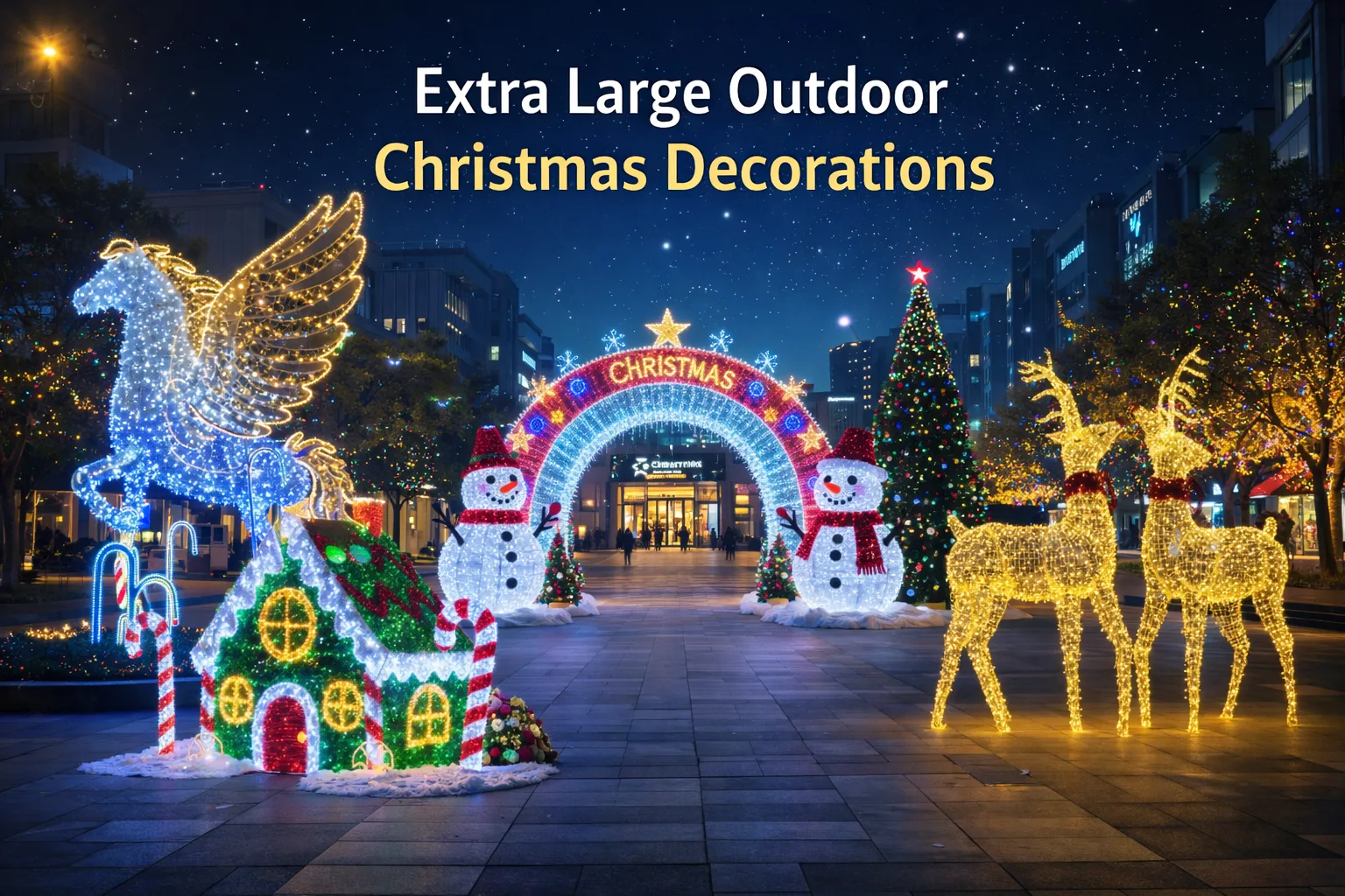 Extra Large Outdoor Christmas Decorations Extra Large Outdoor Christmas Decorations